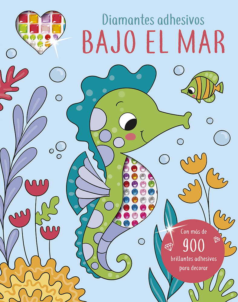 Diamantes adhesivos, bajo el mar